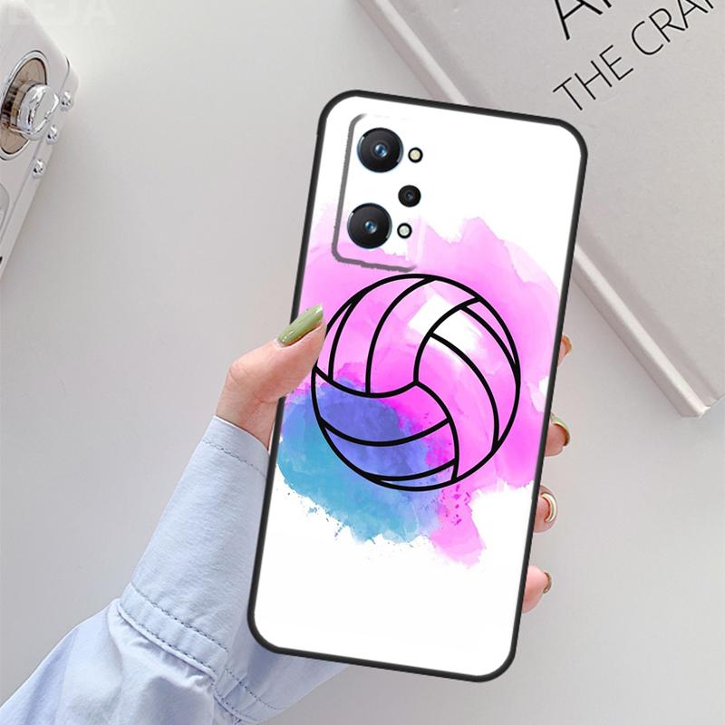 Volleyball For Realme 10 11 Pro Plus GT Neo 5 2T C21Y C30 C31 C33 C35 C55 OnePlus Nord CE 2 3 Lite Case