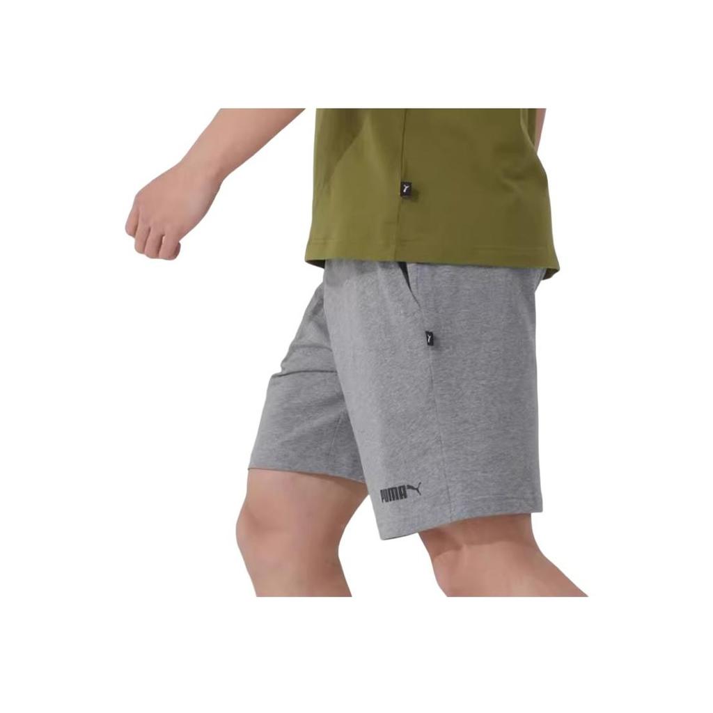 Puma Sports Lifestyle Series Knitted Casual Breathable Simple Sports Shorts Men Shorts Gray 692481-03
