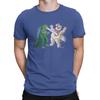 Kaiju With A Sweet Tooth T-Shirts for Men Attack Of The Marshmallow Unique Cotton Collar Short Sleeve T Shirt Graphic Printed