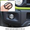 Car Front Fog Light Cover Trim Fog Lamp Guard for Suzuki Jimny 2019 Up Exterior Accessories  Aluminum Alloy