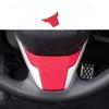 RED Suede Central Control Panel Protection Fit For Honda Civic 2016 2017 2018 20109   Armrest Box Lid Sheath Shell Cover