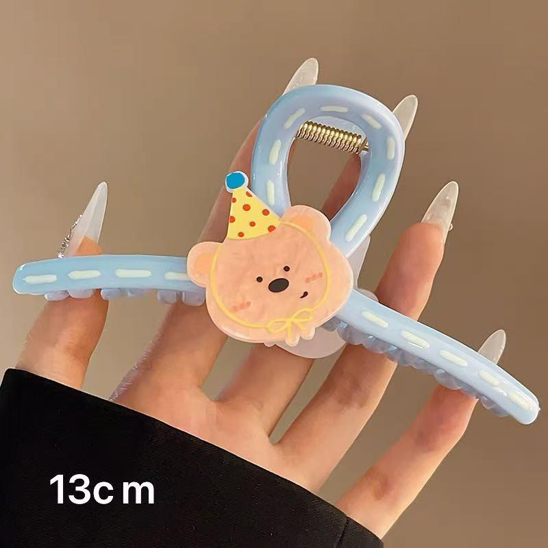 Korejská velká spona do vlasů s drápky pro ženy - Elegantní a jednoduchá