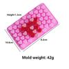 55 Love Silicone Candle Mold DIY Aromatic Mini Heart Candle Making Handmade Soap Resin Ice Chocolate Mold Cake Soap Decor Gifts