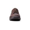 Clarks Bradley Walk Men's Brown Tumbled Leather Lace-Up Shoes, Size 26.0 cm