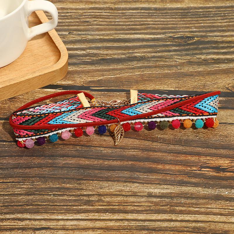 Ethnic Travel Earrings Vacation Vintage Handmade Bohemian Earrings Fringed Earrings