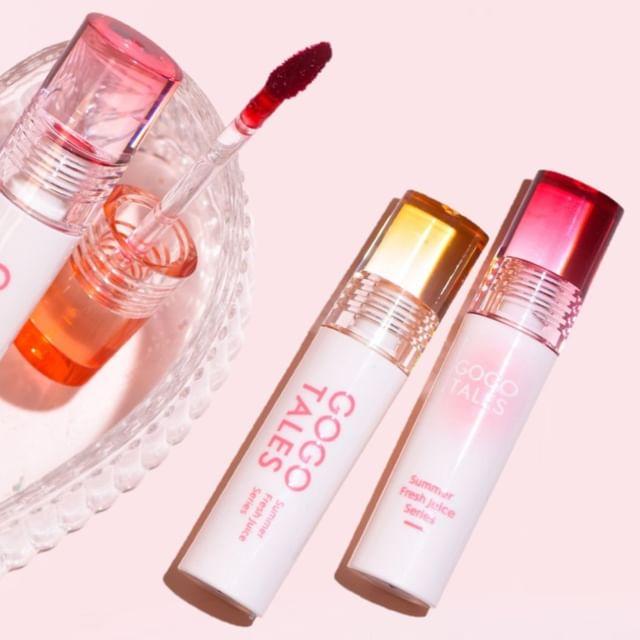 GOGO TALES - Petal Mist Lip Glaze (4-6) #G04 Sugar - 1.5g