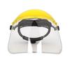 Safety Hard Face Shield Protective Face Mask With Adjustable Head Strap Safety Hard Full Face Mask