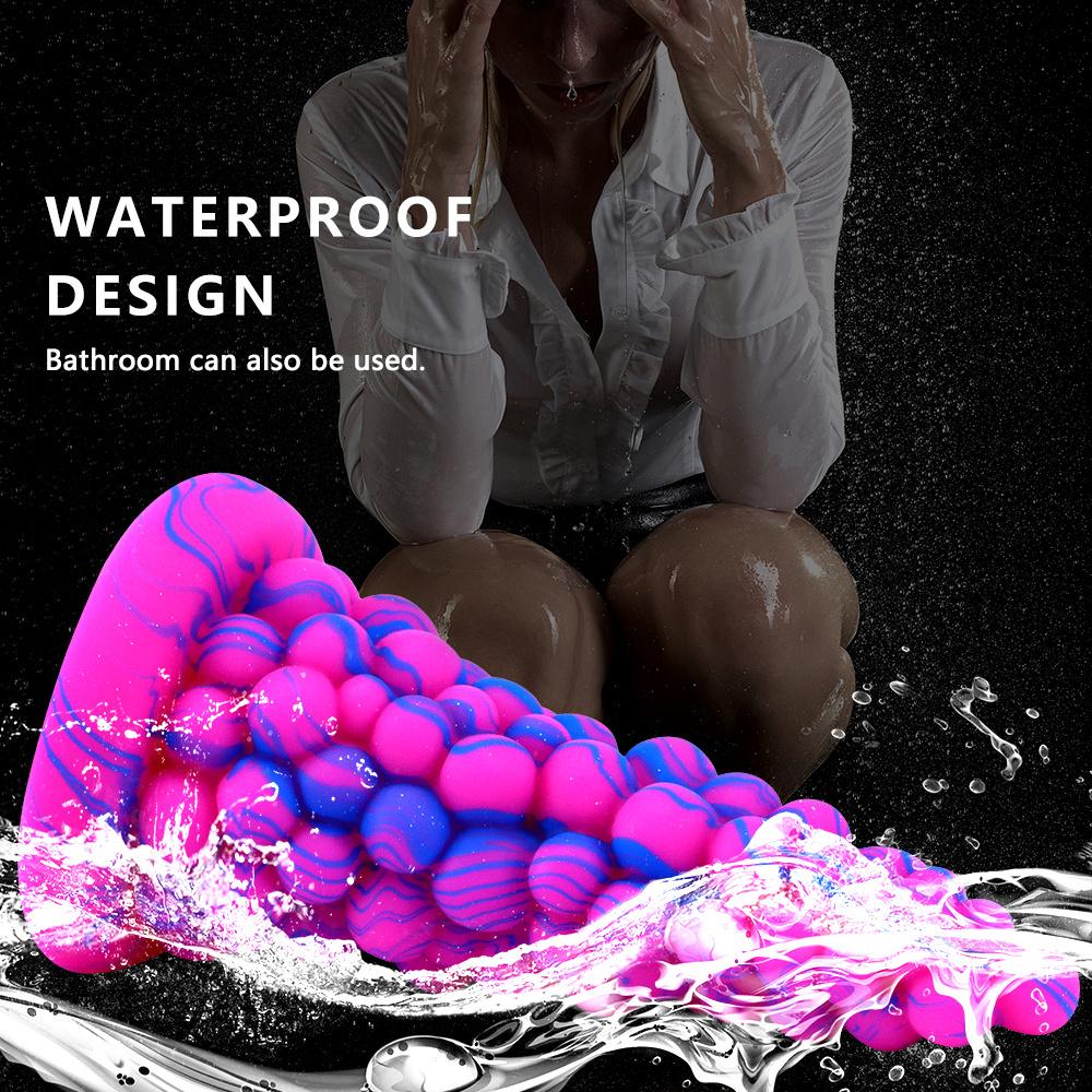 W kształcie stożka Sex Butt Plug Sex Toy Kształt winogron Dildo Anal Plug dla kobiety Włóż pochwę