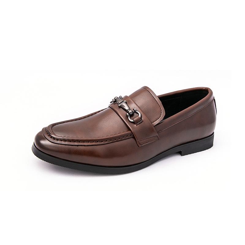 2025 Men s Leather Loafers: Slip-On, Business Casual, Large Sizes, Contemporary Style 48