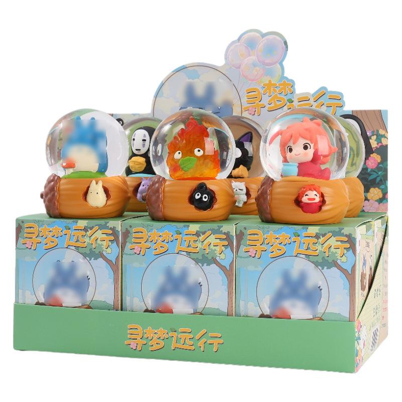 In Stock Hayao Miyazaki Dream Seeking Journey Crystal Ball Toy Collectible Figure Children'S Trendy Gift