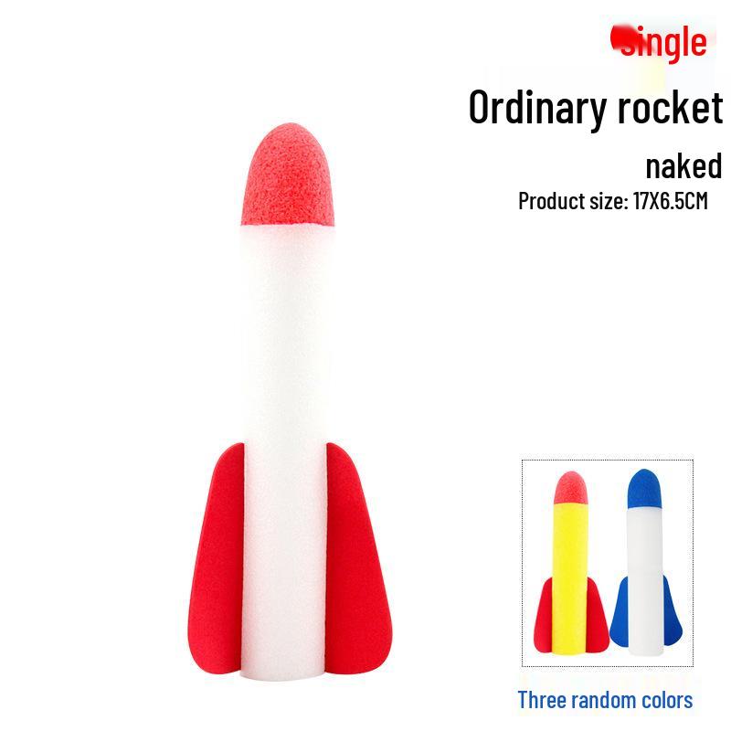 Educational Rocket Launcher Toy for Kids - Foot-operated Outdoor Flying Rocket Game