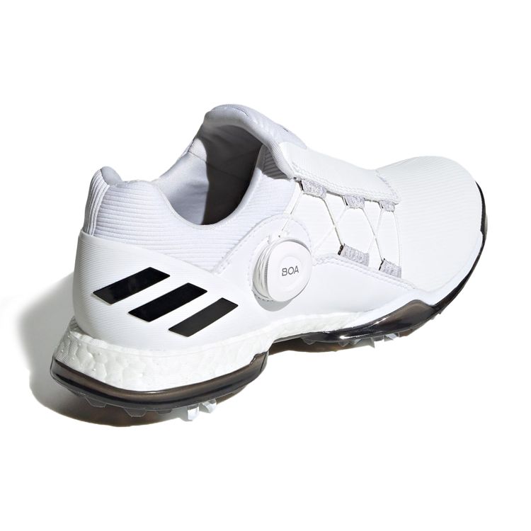 Adidas Powerwrap Boa Sports Trend PU Mesh Fabric Shock Absorption Non-Slip Low-Top Marathon Running Shoes Women Sneakers Gray White Black EG9721