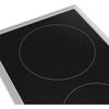 Table vitrocéramique BEKO HDCC32200X - 2 foyers - Commandes tactiles - Zone modulable - Noir