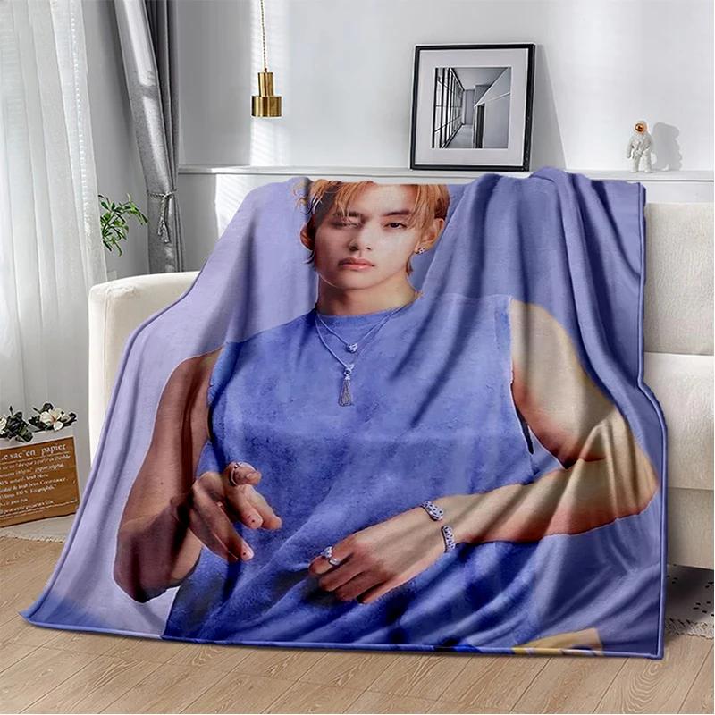 29 Styl Nová Kpop Kim Tae Hyung V Min Yoon Gi,SUGA,Agust D Deku,Měkká přehozová deka pro Domov Ložnici Postel Pohovku Cestovní Potah Dítě