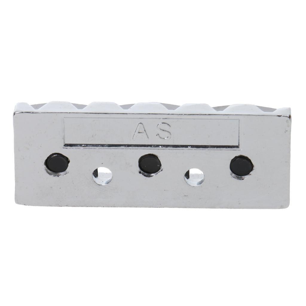 2x Silver Metal Locking Nut String Lock for Floyd Rose Style Electric Guitars