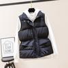 Cotton vest jacket women's versatile short new thermal vest casual bread jacket sleeveless vest tide