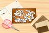 Sakura Horikiri Natural Wood Sakura Art Lotus Flower 6480065