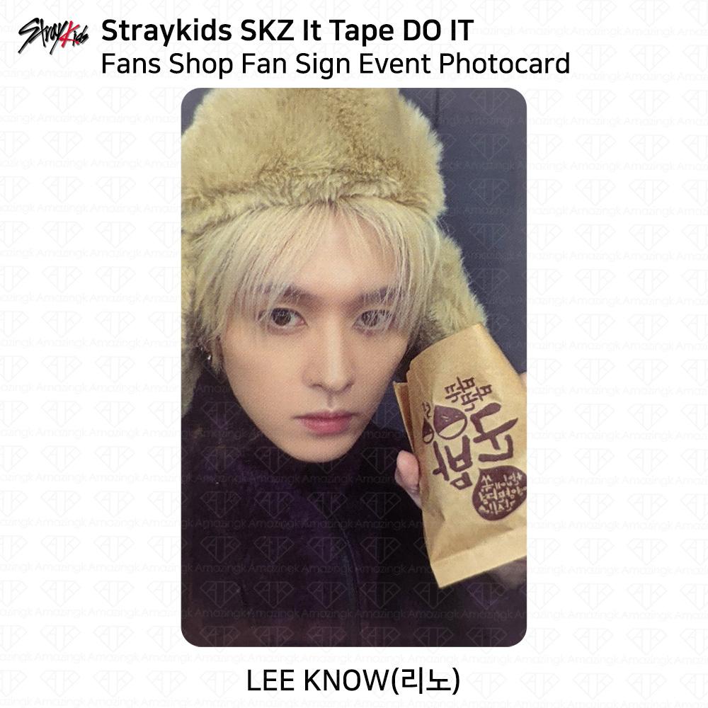 Stray Kids SKZ It Tape DO IT Fans Shop Fan Sign Event Fotokarte KPOP K-POP