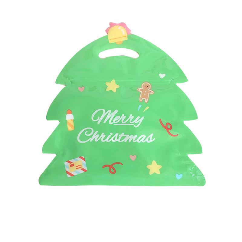 Christmas Cute Cartoon Handbag: Soft, Self-Sealing Storage Bag for Jewelry, Snacks, and Small Items