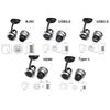 2Piece Zincs Alloy USB3.0 Panel Mount Sockets Adapters Fast Speed Data Transfer Gold Plateds Port For Wall Desk Installation
