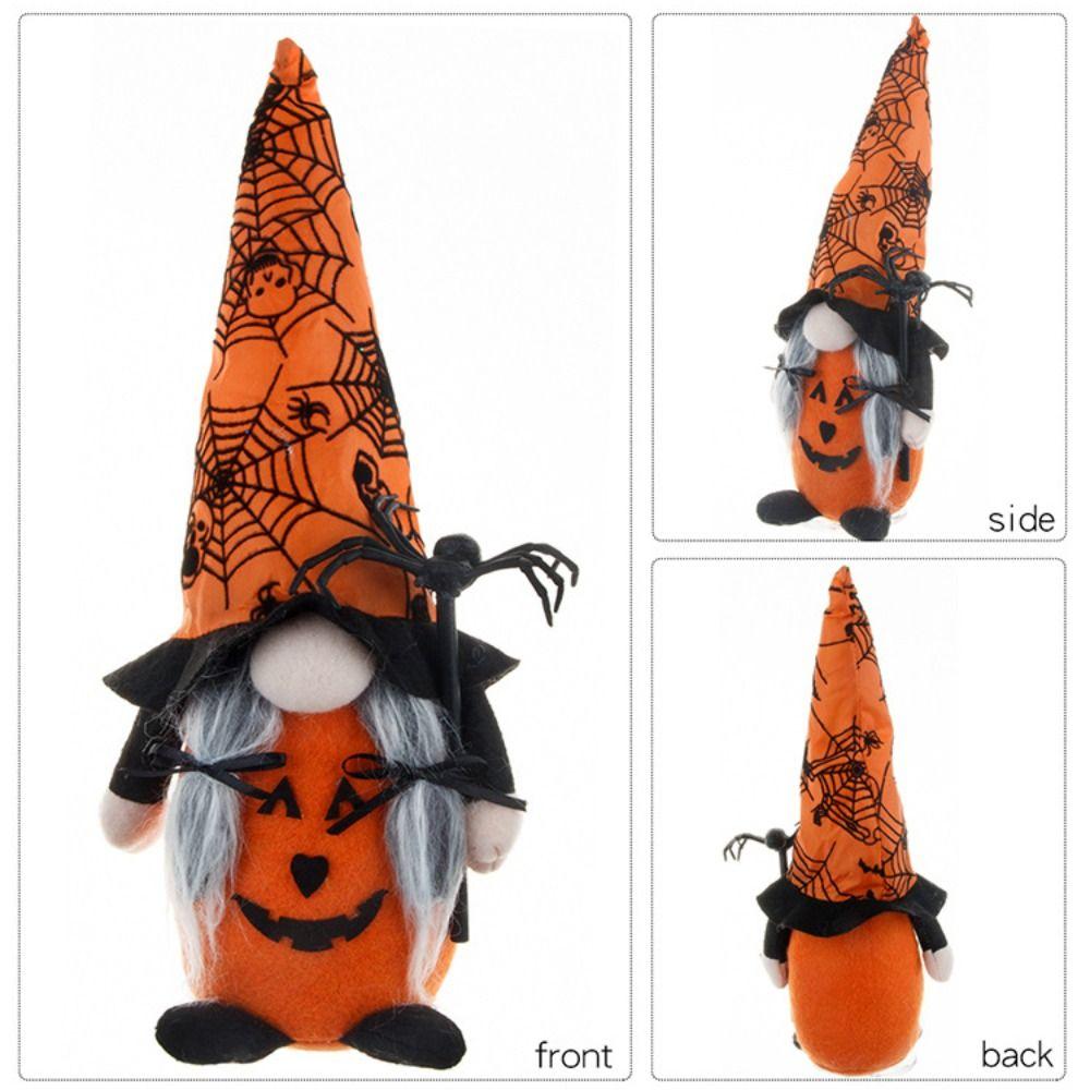 Portable Faceless Doll Cute Dwarf Plush Doll Funny Halloween Gnomes Doll  Festival