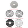5Pcs Saw Cutting Blade Disc Outer Diameter 85mm Inner Diameter 15mm Mini Carbide Circular Saw Blade for Cutting Tool
