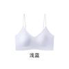 Liquid Foundation Seamless Underwear Women's Big Breasts Show Small Breasts Gather Rabbit Ear Cup Thin Soft Support Breathable Back Bra Cover