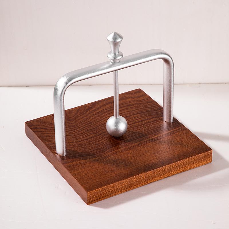 1pc Wooden Napkin Holder Cafe Western Restaurant Tissue Rack Vertical Paper Stand Elegant Design Dining Table Sturdy Decoration