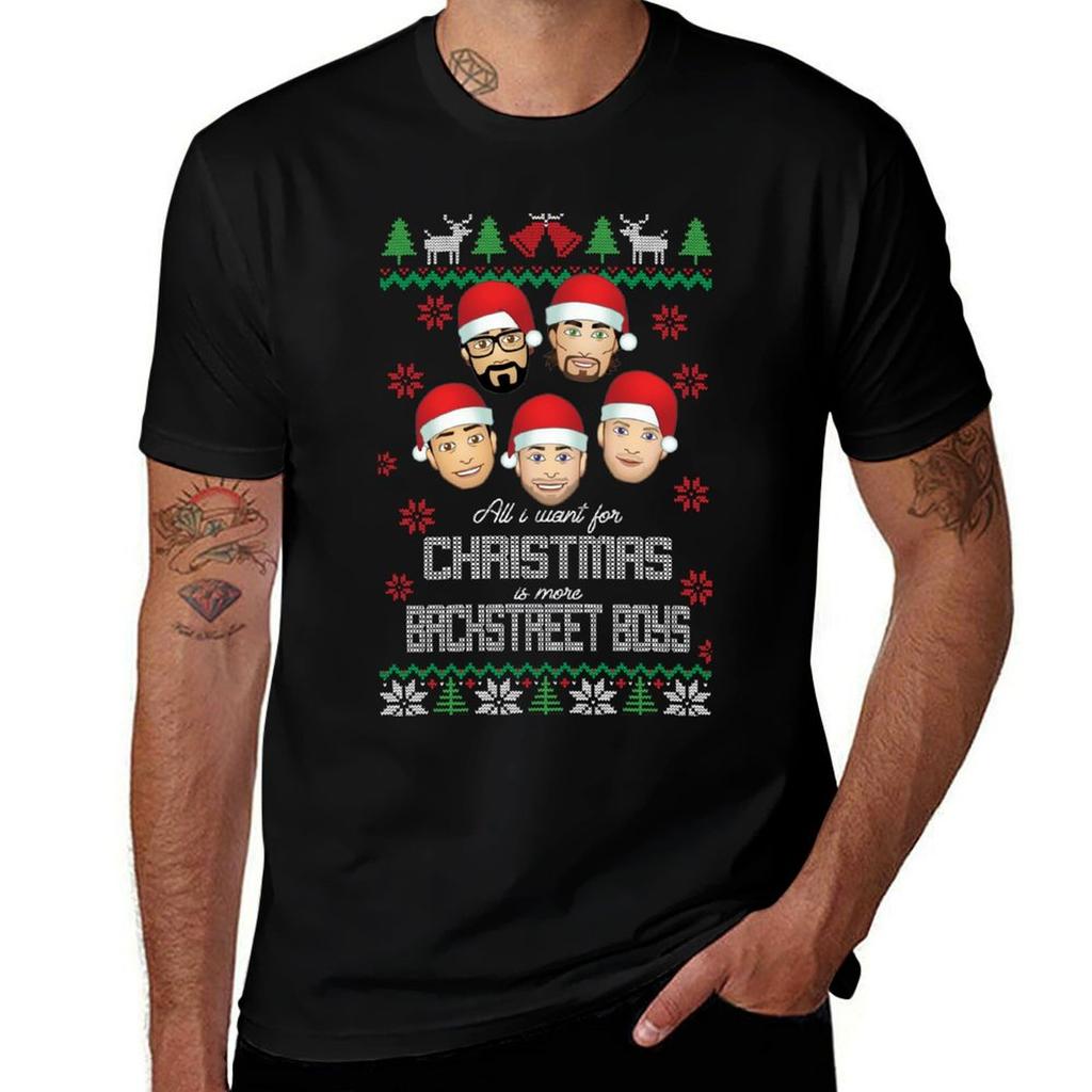 All I Want For Xmas Sweater Tshirt Soft Basic Cotton Short Sleeve Tee Tshirt