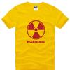 Nuclear Radiation Creative Life Printed T Shirt Unisex Short Sleeve O-Neck Cotton Unisex T-Shirt Cool Tee Shirt Homme Camisetas Hombre