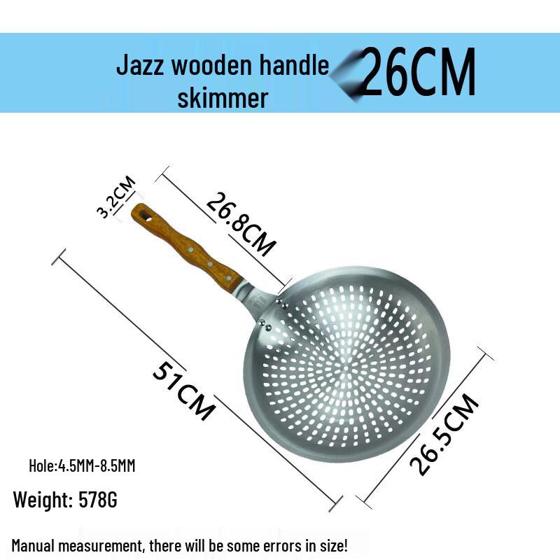 Wutuo Jazz Wooden Handle Mesh Colander