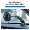 USB Car Fan 3 Speed Suction Cup Air Cooling Fan For Dashboard/Windows 360 Degree Long Arm Auto Cooling Fan For Car Truck