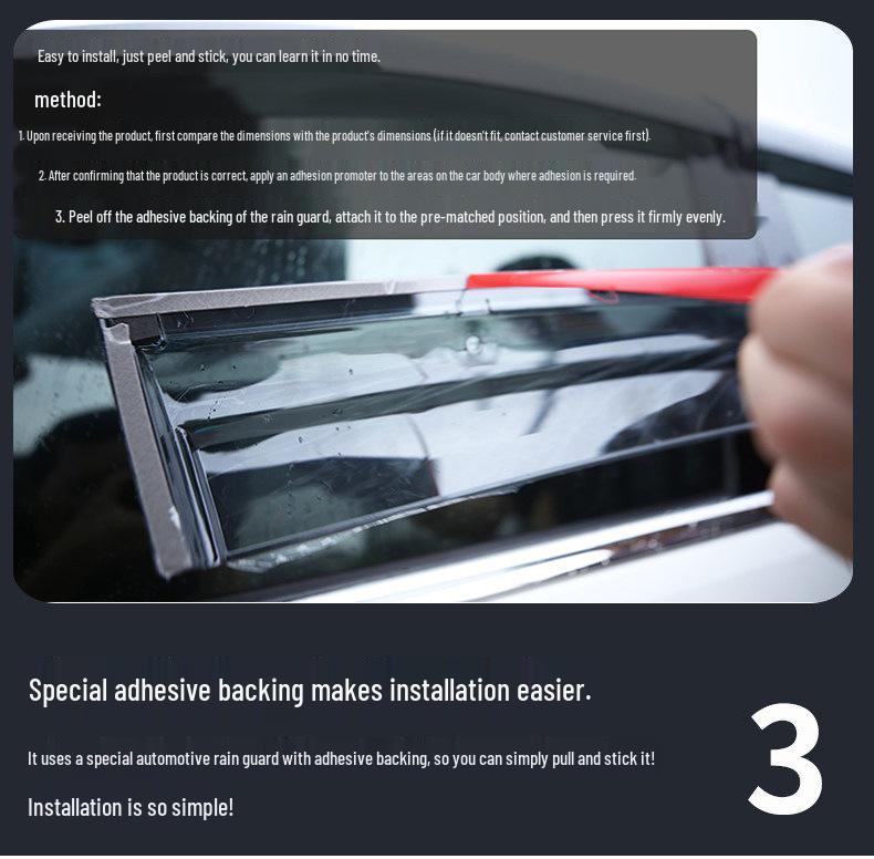 Great Wall Haval H5 Window Rain Guards: All-Weather Visors & Shields