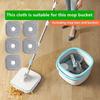 1/3Pcs Mop Water Separation Square Mop With Bucket Mop Heads Microfiber Lazy Floor Floating Clean Sewage Separation Barrel Mop