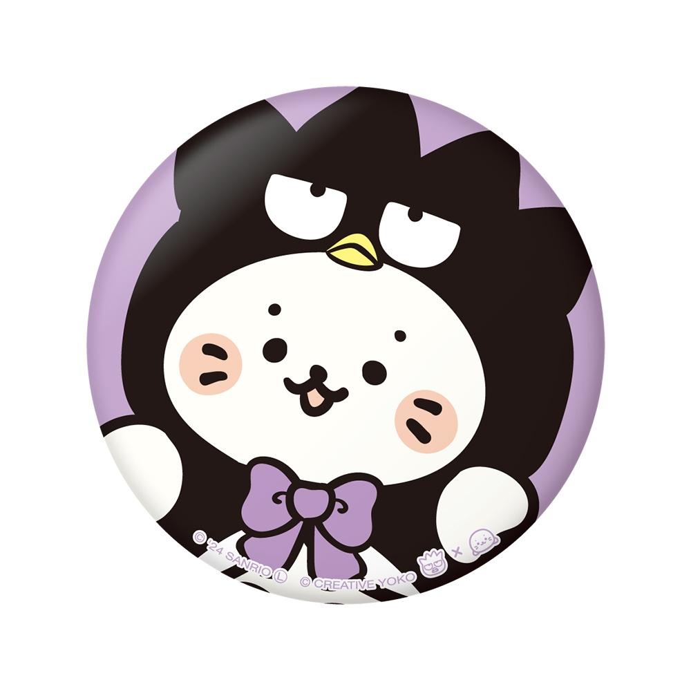 

Sanrio Sirotan X Hapidanbui Puni Puni Can Badge Sirotan X Bad Badtz Maru
