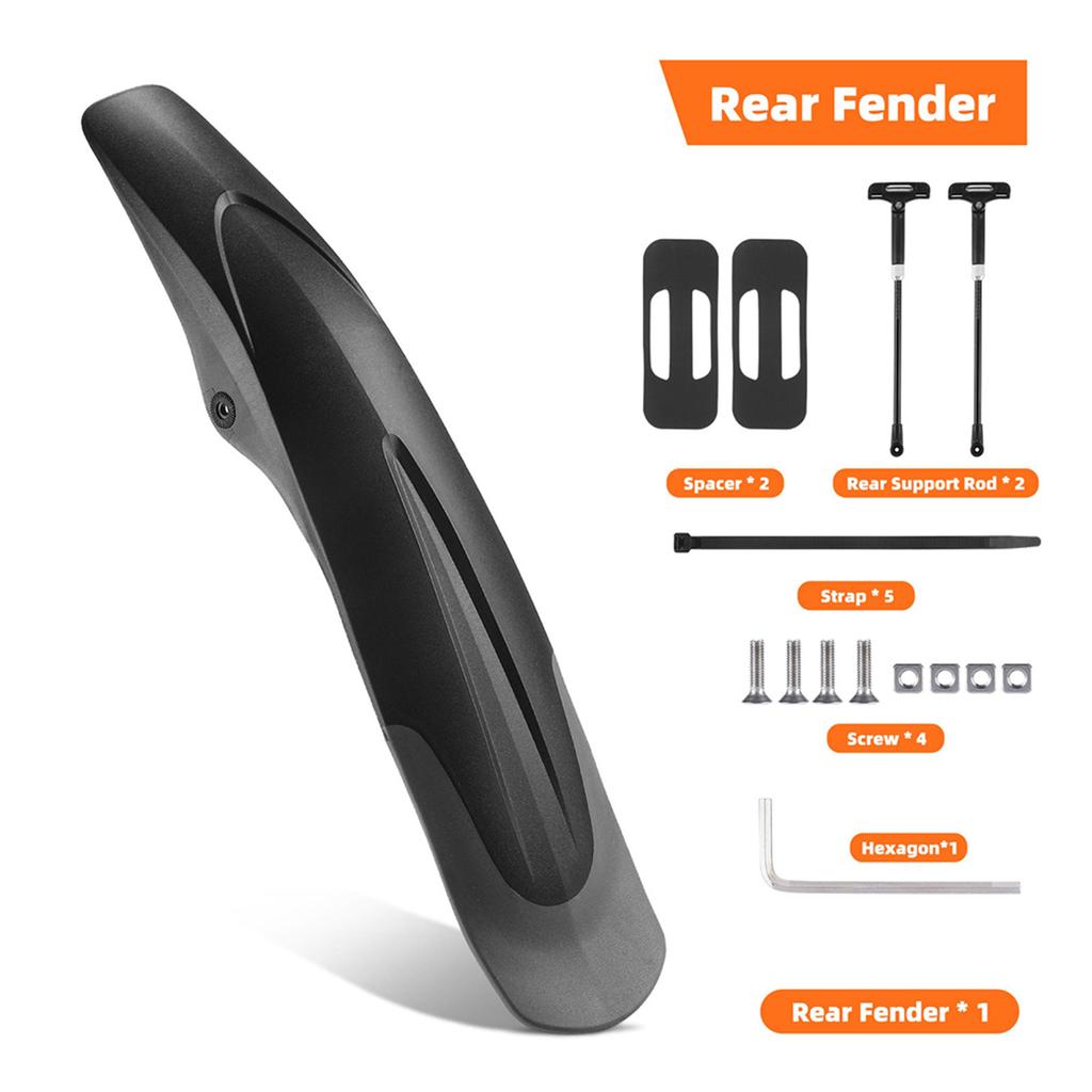 Bike Mudguard Widen Quick Release 26-29in Bike Fenders Bike Wing Accessories