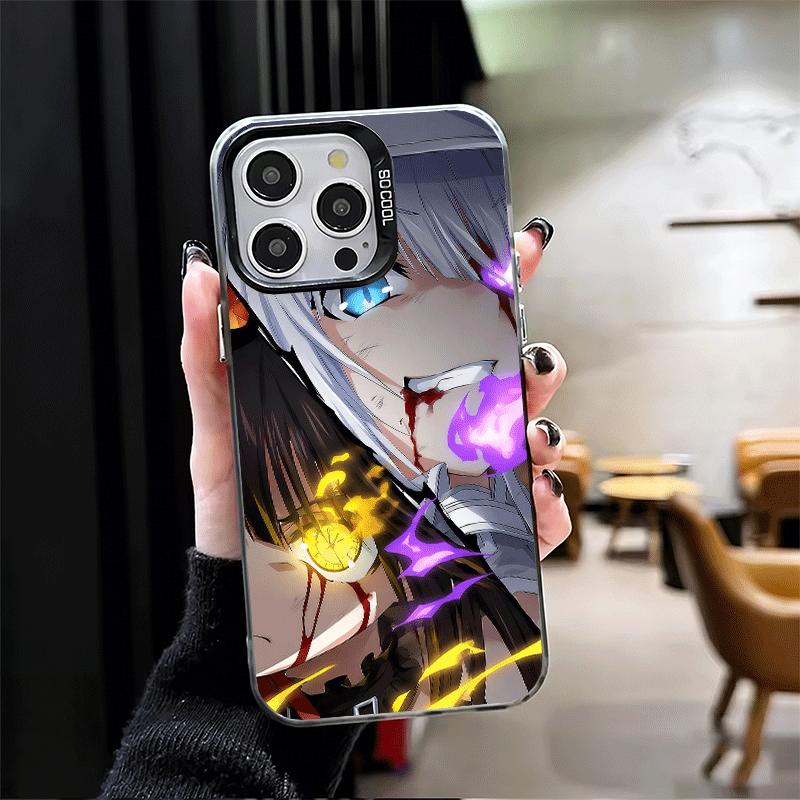 Date A Live Tokisaki Kurumi Soft Phone Case for iPhone 15 16 17 Pro Max 17Air 16E 14 Plus 13 12 Mini Shockproof Cover Back Shell