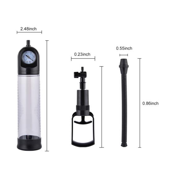 Men\'s Penis Erection Enlargement Pump Extension Extender Adult Sexy Toy