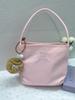 Niche Design Women'S Bag Fashion Commuter Embroidered Handbag Shoulder Nylon Bag