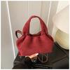 Vintage Faux Suede Women Handbag New Brand Trendy Lady Shoulder Bags Small Luxury Crossbody Bags Bolsas Casual Totes