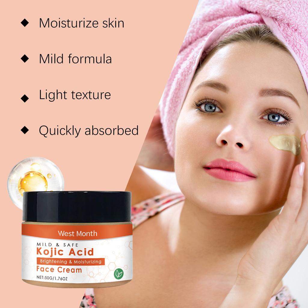 West Month Luxurious Moisturizing Cream Gentle Nourishing Hydrating Facial Skin Care Cream