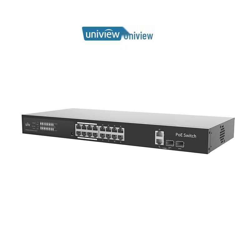 

Uniview NSW3000 16-Port Gigabit Cloud Managed High-Power PoE Switch CN plug (adapter included)