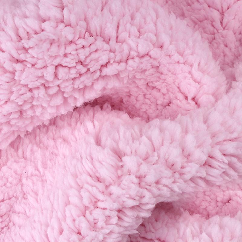 100*160cm Zesílená Sametová Koralová Fleece Látka Bavlněná Jehněčí Plyšová Látka Měkká Teplá Pro DIY Látka na Panenky Šaty Deka Oblečení Podšívka Rukavic