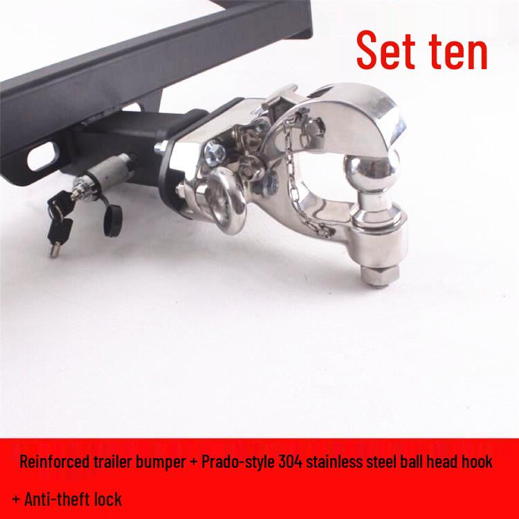 Toyota FJ Cruiser Modified Rear Trailer Hitch & Tow Hook Bracket