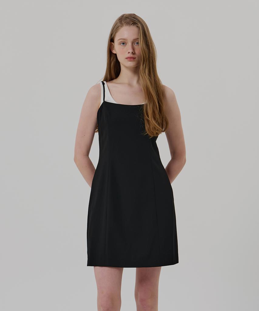 Ridge Sleeveless Semi-A-Line Dress (2 Colors)