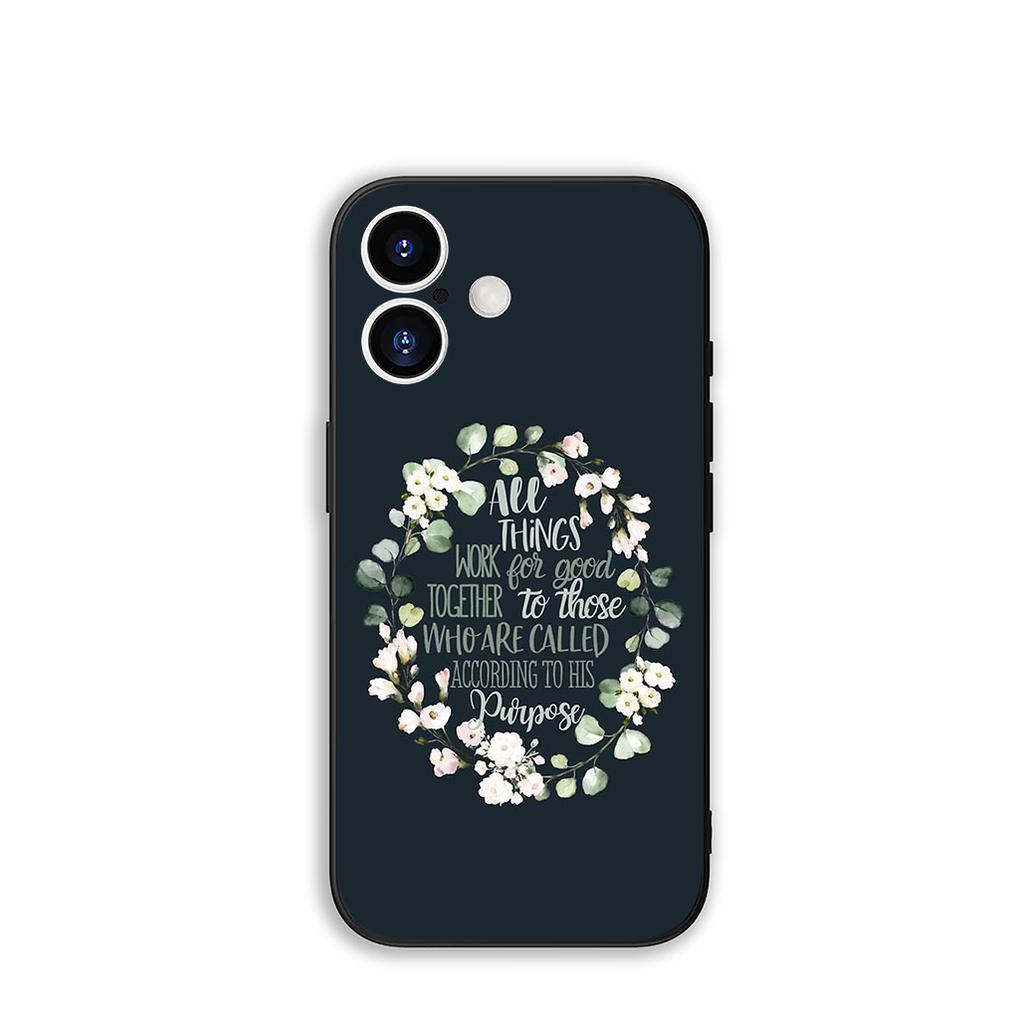 for Motorola Moto G54 G05 G24 G75 G85 G15 G57 G86 Power Edge 50 30 Fusion neo Pro Case Bible Verse Christian Jehovah Philippians