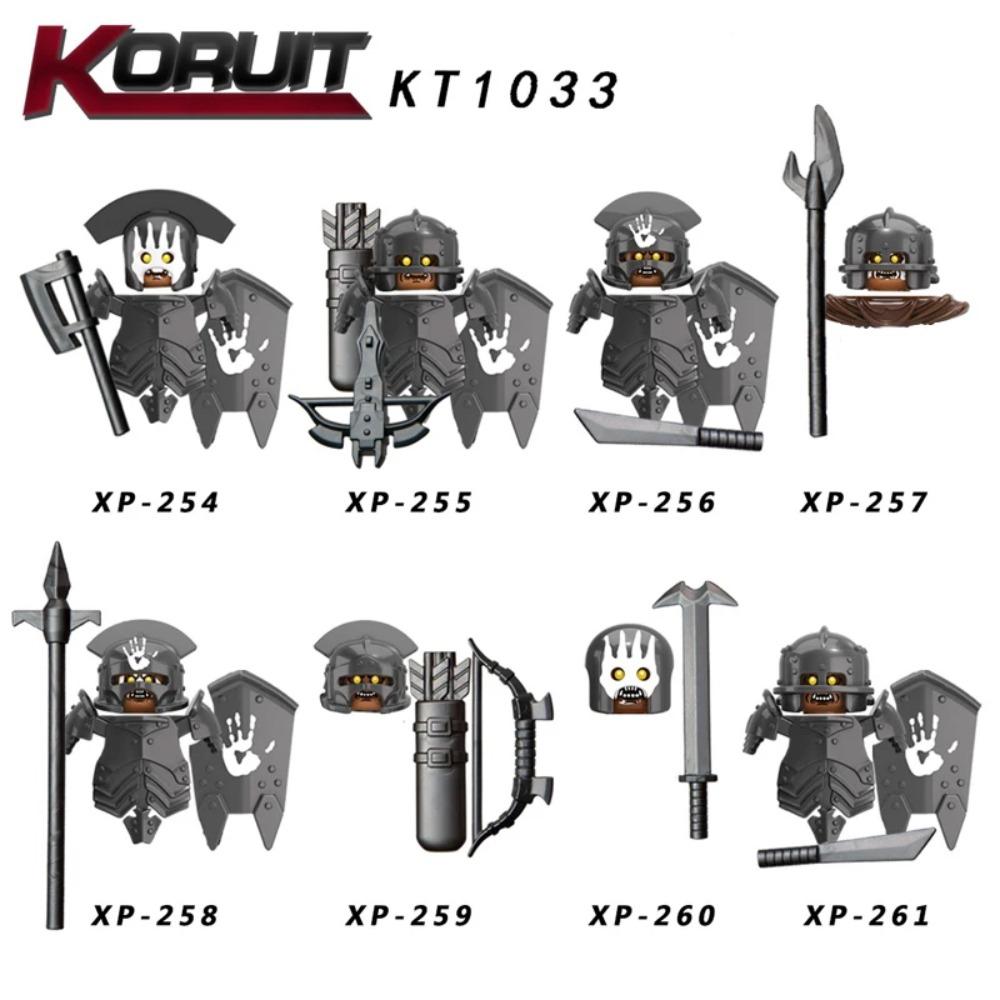 Medieval Lotr Action Figures Ringwraith Soldiers Rider Mount Knights Building Blocks Bricks Toys for Kid Gifts