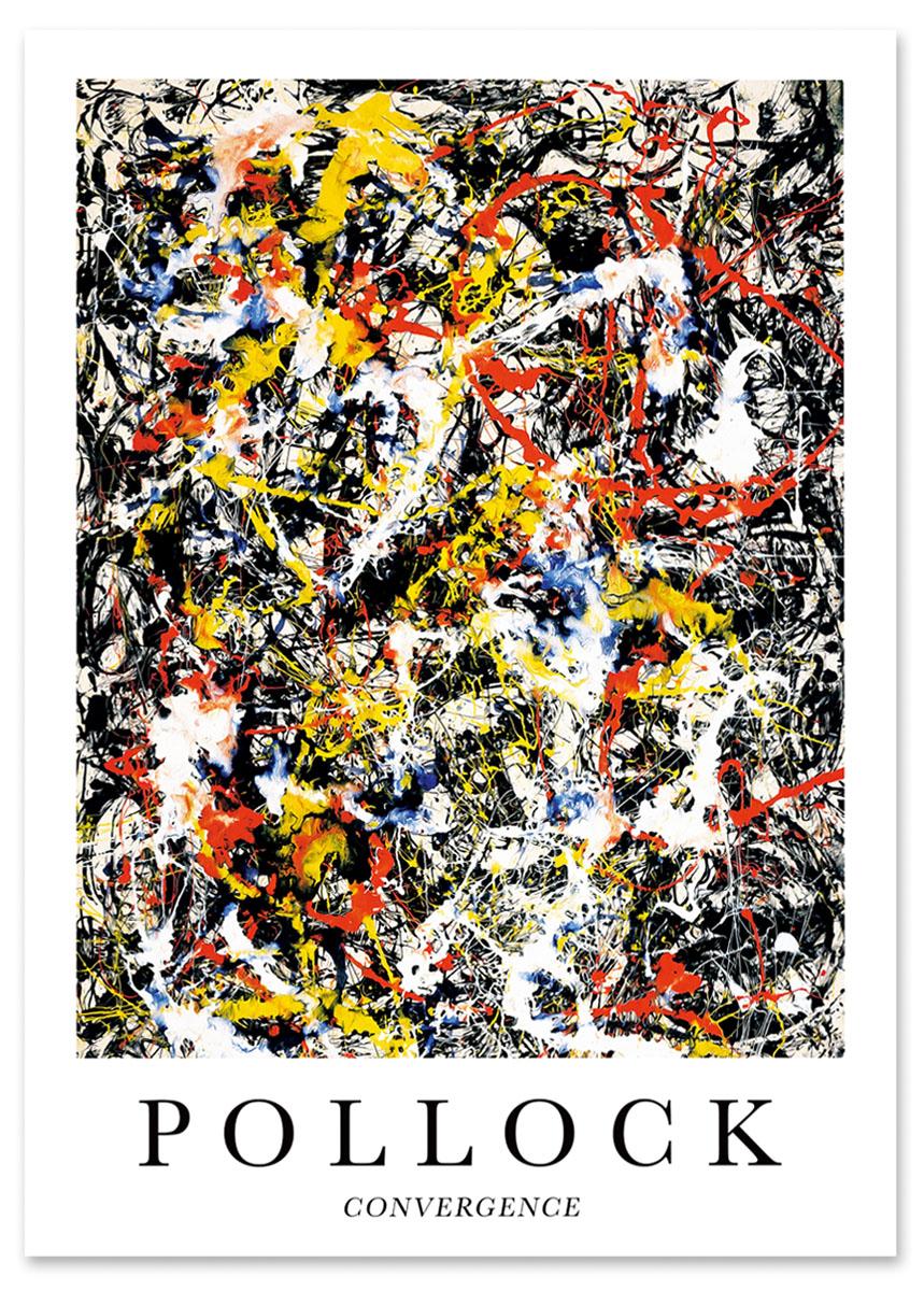 

Плакат Поллок Конвергенція 30x40 cm