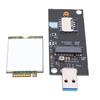 Carte d'extension Adaptateur Key B M.2 NGFF WWAN vers USB 3.0 avec emplacement SIM Carte réseau 4G LTE EM7430 pour 3 4 5G LTE sans fil