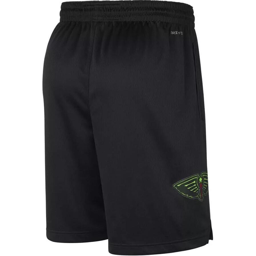 Nike Logo Elastischer Bund Fünf-Punkt-Freizeithose Herrenshorts Schwarz DX8711-010